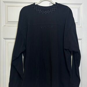 Vans Men's Black Long Sleeve Tee XXL